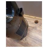 Bladeless 1500-Watt 28 in. Electric Oscillating Tower Ceramic Space Heater with Remote Control - Retail: $109