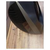 Vornado VH240+ 1500-Watt Black Indoor Electric Fan Space Heater Charcoal gray - Retail: $60