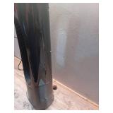 Bladeless 1500-Watt 28 in. Electric Oscillating Tower Ceramic Space Heater with Remote Control - Retail: $109