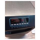 Electric 6 Element Infrared Space Heater Black Plastic - Retail: $119