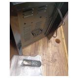 Electric 6 Element Infrared Space Heater Black Plastic - Retail: $119