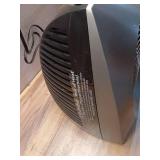 Vornado VH240+ 1500-Watt Black Indoor Electric Fan Space Heater Charcoal gray - Retail: $60