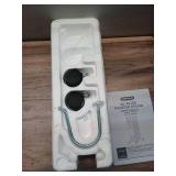 1500-Watt Black Indoor Electric Oil-Filled Radiator Convection Radiant Space Heater with Remote Control for Living Space  (Missing 2 wheels)- Retail: $100