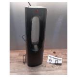 Bladeless 1500-Watt 28 in. Electric Oscillating Tower Ceramic Space Heater with Remote Control - Retail: $109