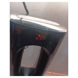 Bladeless 1500-Watt 28 in. Electric Oscillating Tower Ceramic Space Heater with Remote Control - Retail: $109