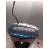 Bladeless 1500-Watt 28 in. Electric Oscillating Tower Ceramic Space Heater with Remote Control - Retail: $109