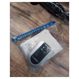 20 in. 4 Speed Oscillating Pedestal Fan for Home in Black with 90° Oscillation, Adjustable Height, Timer and Remote - Retail: $80