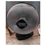 1200-Watt Electric Oscillating Ceramic Parabolic Space Heater - Retail: $85