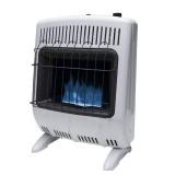 Mr Heater 20000 BTU Vent Free Blue Flame Natural Gas Indoor Outdoor Space Heater - Retail: $628