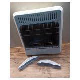 Mr Heater 20000 BTU Vent Free Blue Flame Natural Gas Indoor Outdoor Space Heater - Retail: $628