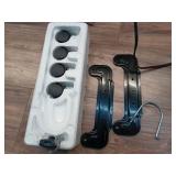 1500-Watt Black Indoor Electric Oil-Filled Radiator Convection Radiant Space Heater with Remote Control for Living Space  (Missing one support foot)- Retail: $100