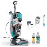 CarpetXpert Upright Deep Carpet Cleaner Corded with StainStriker and Shampooer for Pets in Gray (Missing Accessories) - Retail: $250