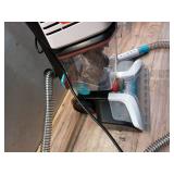 CarpetXpert Upright Deep Carpet Cleaner Corded with StainStriker and Shampooer for Pets in Gray (Missing Accessories) - Retail: $250