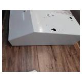 Arno 30 in. 240 CFM Convertible Under Cabinet Range Hood in White with Lighting and Charcoal Filter (Missing Cable) - Retail: $79