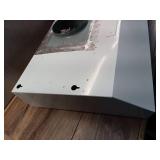 Arno 30 in. 240 CFM Convertible Under Cabinet Range Hood in White with Lighting and Charcoal Filter (Missing Cable) - Retail: $79