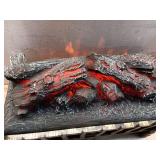 Comfort Glow ELCG251 Electric Log Insert Heater with Firebox Flame Projection - Retail: $140