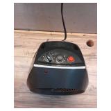 Vornado VH240+ 1500-Watt Black Indoor Electric Fan Space Heater Charcoal gray - Retail: $60