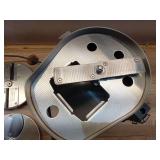 VEVOR Electric Vegetable Slicer, 4 in 1 Multifunctional Food Cutter, 200W Vegetable Chopper for Slicing Shredding Dicing and Slitting, with Cut-Resistant Gloves, for Commercial and Home Use - Retail: 