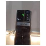 48 in. Xtra Air 4-Speed Tower Fan in Black with Carry Handle, Oscillating, Remote Control, Nighttime Setting, Timer (Missing Control)- Retail: $107