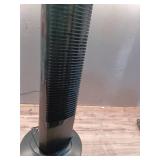 48 in. Xtra Air 4-Speed Tower Fan in Black with Carry Handle, Oscillating, Remote Control, Nighttime Setting, Timer (Missing Control)- Retail: $107