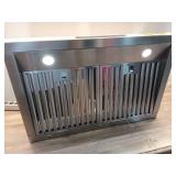 30" Under Cabinet Range Hood- 1200CFM Ultra Powerful Stainless Steel Ducted Vent Hood with 4 Speeds,Smart Touch Panel, 3W LED Lights, Quiet Kitchen Exhaust Hood,17S-E30 - Retail: $350