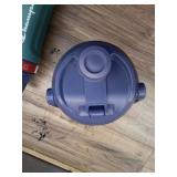 Pack of 2 ,40 oz Leak-Proof Water Bottle with Fence Hook  Non-Slip Grip and Twist-Off Lid.