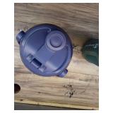 Pack of 2 ,40 oz Leak-Proof Water Bottle with Fence Hook  Non-Slip Grip and Twist-Off Lid.