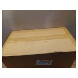 Modern Ring Floor Lamp Brushed Nickel Finish - Thresholdâ¢: ETL Listed, Cotton/Polyester Shade, Metal Body - Retail: $115