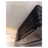 1500-Watt Black Indoor Electric Oil-Filled Radiator Convection Radiant Space Heater with Remote Control for Living Space - Retail: $100