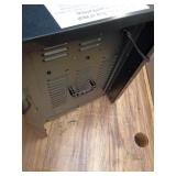 Electric 6 Element Infrared Space Heater Black Plastic - Retail: $119