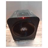 Vornado Velocity 5 Whole Room Space Heater  1500W  Digital Thermostat  Touch Controls and Timer  Black  (Does Not Work)- Retail: $119