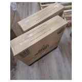 ProsourceFit Exercise Puzzle Mat 1-in, Checkered EVA Foam Floor Tiles w/Non-Slip Texture, Gym Mat w/Interlocking Foam Tiles for Adjustable Surface, Shock Absorbing, Waterproof Gym Flooring, Black 2 Pa