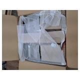 ECR4Kids Hideaway Table and Chair Set, Kids Furniture, Honey/Grey Wash, 3-Piece - Retail: $185