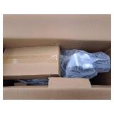 Drive Medical Blue Streak Lightweight Wheelchair - Portable Folding Mobility Aid - Swing-Away Footrests - Desk Arms - Durable Steel Frame - Easy Transport & Storage - 18-Inch Seat