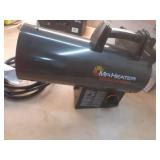 Contractor Series 60,000 BTU Forced Air Propane Outdoor Space Heater with 10 Ft. Hose and Regulator - Retail: $99