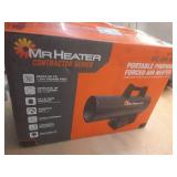 Contractor Series 60,000 BTU Forced Air Propane Outdoor Space Heater with 10 Ft. Hose and Regulator - Retail: $99