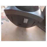 VH240 1500-Watt Gray Indoor Electric Fan Space Heater with Adjustable Thermostat , 3-Heat Settings, Safety Features - Retail: $80