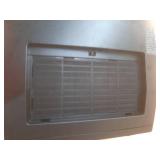 1500-Watt 20 in. Black Electric Console Ceramic Space Heater with Tip-Over Switch, Adjustable Louvers, Timer, Remote - Retail: $90