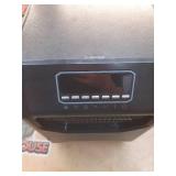 (PARTS ONLY) -Electric 6 Element Infrared Space Heater Black Plastic - Retail: $119