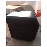 (PARTS ONLY) -Electric 6 Element Infrared Space Heater Black Plastic - Retail: $119