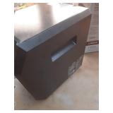 (PARTS ONLY) -Electric 6 Element Infrared Space Heater Black Plastic - Retail: $119