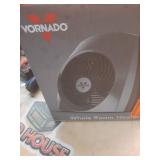 VH240 1500-Watt Black Indoor Electric Fan Space Heater with Adjustable Thermostat, 3-Heat Settings, Safety Features - Retail: $70
