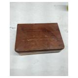 Wooden Felt Lined Jewelry Box