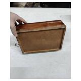 Wooden Felt Lined Jewelry Box