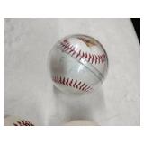 Set of Baseballs (3/4 Signed)
