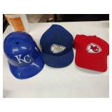 Set of KC Chiefs/Royals Hats