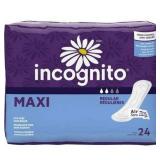 Incognito 2368469 Multi-Channel Regular Maxi Pads - Case Pack of 12