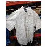 Hexagon Product South Pole Authentic Collection Snap Button Polo Shirt - XL