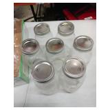 Ball 32oz 7pk Glass Regular Mouth Mason Jar with Lid and Band (w/Extra Band and lid)