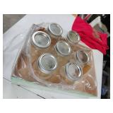 Ball 32oz 7pk Glass Regular Mouth Mason Jar with Lid and Band (w/Extra Band and lid)